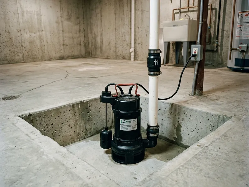 Sump Pump Installation Plumber in Manitowoc, WI